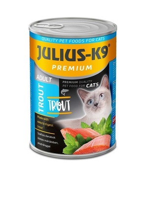 Julius-K9 Adult - Trout konzerva s pastrvom 24 x 415 g