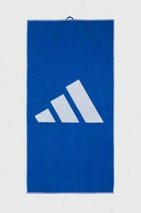 Teniski ručnik Adidas 3BAR Towel Large - blue/white