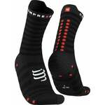 Compressport Pro Racing Socks v4.0 Ultralight Run High Black/Red T3 Čarape za trčanje