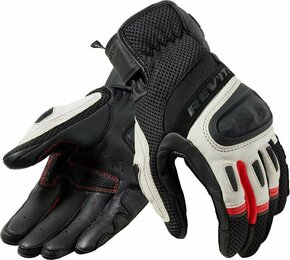 Rev'it! Gloves Dirt 4 Black/Red 2XL Rukavice