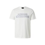 ARMANI EXCHANGE Majica mornarsko plava / prljavo bijela 31203770