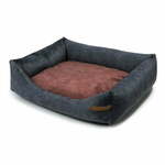 Bordo-tamno sivi krevet za pse 55x65 cm SoftBED Eco S – Rexproduct