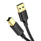 Kabel UGREEN USB 2.0 AM na BM Print, 2m, crni