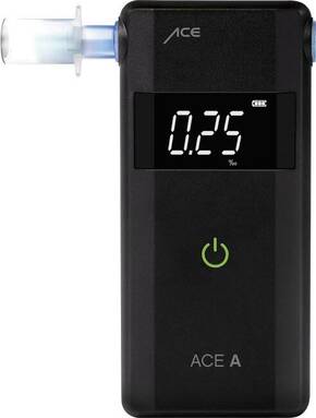 ACE A tester na alkohol crna 0 do 4 ‰ mogući prikaz različitih jedinica