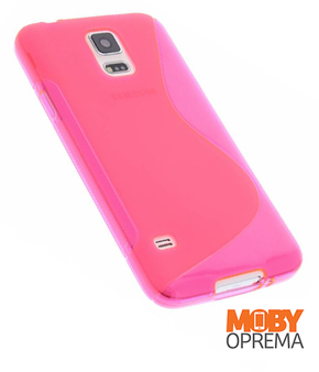 Samsung Galaxy S5 roza silikonska maska
