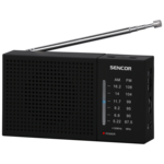 Sencor SRD 1800 prijenosni radio, crni