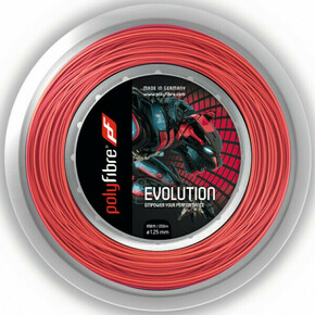 Teniska žica Polyfibre Evolution (200 m) - red