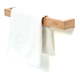 Zidni držač ručnika od hrastovog drveta drveta Wireworks Mezza, dužina 60 cm