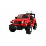 Licencirani auto na akumulator Jeep Wrangler Rubicon 4x4 - crveni