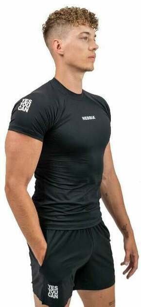 Nebbia Workout Compression T-Shirt Performance Black 2XL Majica za fitnes