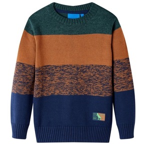VidaXL Dječji džemper pleteni šareni 104