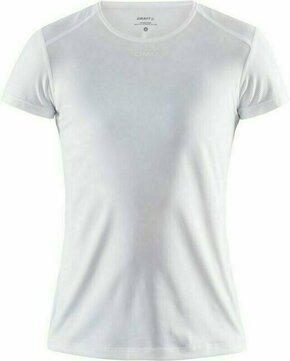 Craft ADV Essence Slim SS Women's Tee White M Majica za trčanje s kratkim rukavom