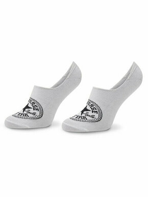 Set od 2 para ženskih niskih čarapa Converse E1138W-2009 Bijela