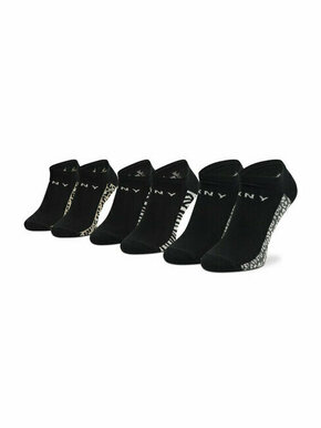 Set od 3 para niskih ženskih čarapa DKNY Darby S4_0093T_DKY Black/White Animal