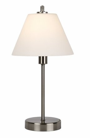 LUCIDE 12561/21/12 | Touch Lucide stolna svjetiljka 42cm sa dodirnim prekidačem 1x E14 krom saten