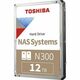 Toshiba N300 HDWG21CUZSVA HDD, 12TB, 7200rpm, 3.5"