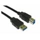 Kabel USB tip A-M&lt;=&gt;USB tip B-M 1.0m USB3.0 za ext. diskove - NaviaTec