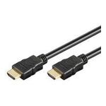 NaviaTec High Speed with Ethernet HDMI M-M kabel, 1m, crni NVT-HDMI-183