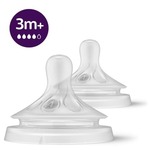 Philips Avent duda Natural Response, protok 4 (brzi), 3m+ AV964/02 - 2 kom
