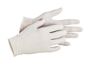 LOON rukavice JR u prahu od lateksa - M