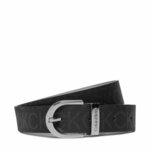 Ženski remen Calvin Klein Ck Reversible Belt 3.0 Epi Mono K60K609981 Black Epi Mono/Dk Ecru 0GJ