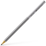 Faber-Castell: Grip grafitna olovka B srebrnasta