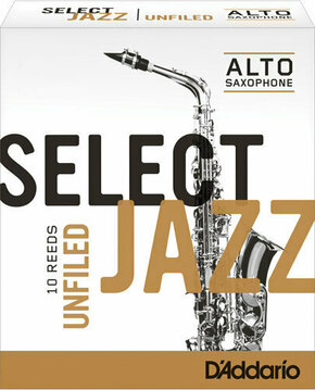 D'Addario Woodwinds Select Jazz Alto Sax Unfiled 2H