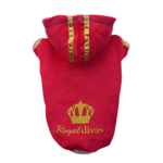 Doggy Dolly pulover Royal Divas, crveni, XL