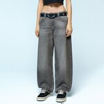 Baggy traperice svijetlo siva 328IA-09J