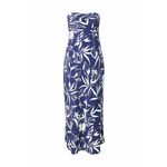 Abercrombie & Fitch Ljetna haljina plava / bijela 24049845