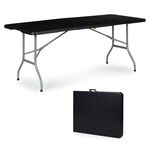 Modernhome sklopivi stol 180cm - crni