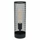 EGLO 43536 | Redcliffe Eglo stolna svjetiljka 38cm sa prekidačem na kablu 1x E27 crno