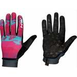 Northwave Womens Air Glove Full Finger Beetroot/Green L Rukavice za bicikliste
