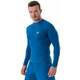 Nebbia Functional T-shirt with Long Sleeves Active Blue M Majica za fitnes