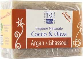 Tea Natura Sapun od kokosa i masline s Ghassoul glinom i arganom - 100 g