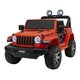 Licencirani auto na akumulator Jeep Wrangler Rubicon 4x4 - narančasti