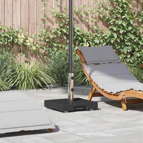 Baza za suncobran Crna 41 x 41 x 37 cm Granit