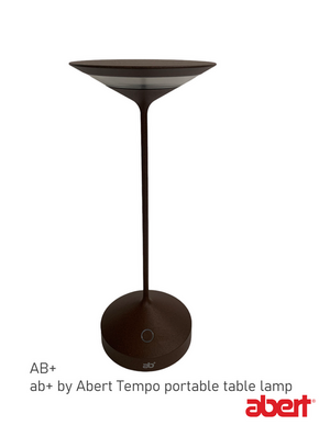 Ab+ by Abert Tempo portable Table Lamp Corten