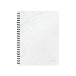 Leitz "Wow" Bilježnica, A4, sa linijama, 80 listova, bijela
