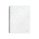 Leitz "Wow" Bilježnica, A4, sa linijama, 80 listova, bijela