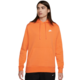 Muška sportski pulover Nike Sportswear Club Fleece Pullover Hoodie - bright mandarin/bright mandarin/white