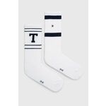 Čarape za tenis Tommy Hilfiger Sock Sport Patch 2P - white