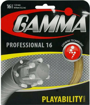 Teniska žica Gamma Live Wire Professional (12