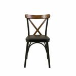 Stolica, Crno, Oliver Chair - Black Barok v2