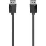 Hama DisplayPort priključni kabel DisplayPort utikač, DisplayPort utikač 3.00 m crna 00200697 DisplayPort kabel