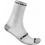Castelli Rosso Corsa Pro 15 Sock White L/XL Biciklistički čarape