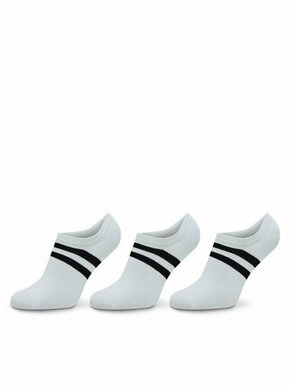 Set od 3 para unisex visokih čarapa niskih čarapa Pepe Jeans PMU30021 White 800