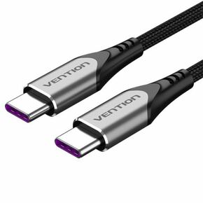 Vention USB 2.0 C Male to C Male 5A Cable 1M Gray VEN-TAEHF