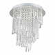 LED stropna svjetiljka u srebrnoj boji ø 45 cm Pomp – Trio