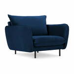 Fotelja od plavog baršuna Vienna - Cosmopolitan Design